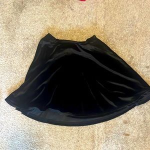 Velvet skirt